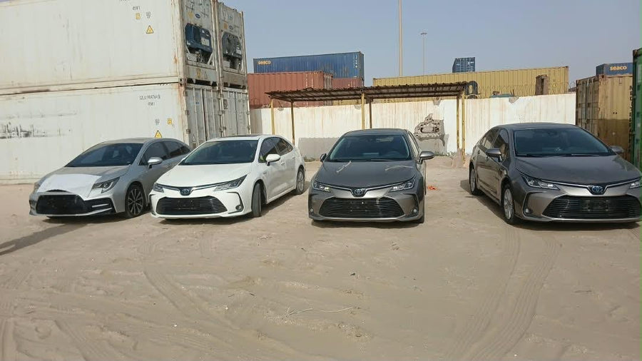 وصول سيارات الزبائن — ميناء نواكشوط